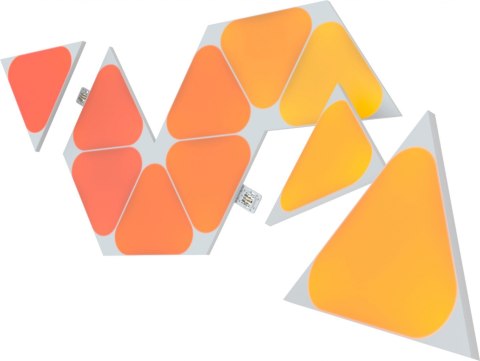 Nanoleaf | Shapes Triangles Mini Expansion Pack (10 panels) | 1 x 0.54 W | 16M+ colours | 2.4GHz WiFi b/g/n;
