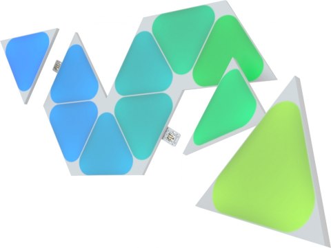 Nanoleaf | Shapes Triangles Mini Expansion Pack (10 panels) | 1 x 0.54 W | 16M+ colours | 2.4GHz WiFi b/g/n;
