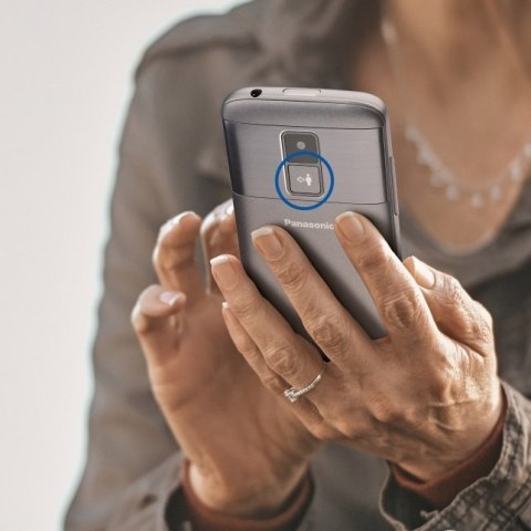 Panasonic | KX-TU160 | Easy Use Mobile Phone | Grey | 2.4 " | TFT-LCD | 240 x 320 | MB | MB | Bluetooth | USB w wersji USB-C | W