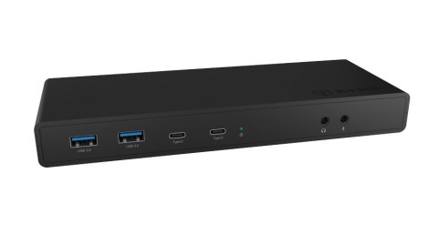 Raidsonic | ICY BOX 13-w-1 USB 3.0 Type-A + Type-C Dock | IB-DK2245AC | Stacja dokująca | Porty Ethernet LAN (RJ-45) | Porty USB
