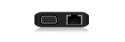 Raidsonic | USB Type-C Notebook DockingStation | IB-DK4070-CPD | Stacja dokująca | Ilość portów USB 3.0 (3.1 Gen 1) | Ilość port