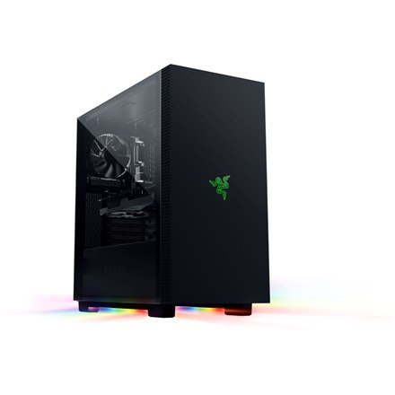 Razer | Obudowa dla graczy | Tomahawk ATX z Razer Chroma RGB | Okno boczne | Czarny | Mid-Tower | Zasilacz w zestawie Nie | 210m
