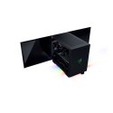 Razer | Obudowa dla graczy | Tomahawk Mini-ITX z Razer Chroma RGB | Okno boczne | Czarny | Mini-ITX | Zasilacz w zestawie Nie | 