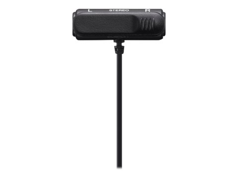 Sony | Kompaktowy stereofoniczny mikrofon krawatowy | ECM-LV1 | ECM-LV1 jest wyposażony w miniaturowe dookólne kapsuły mikrofono