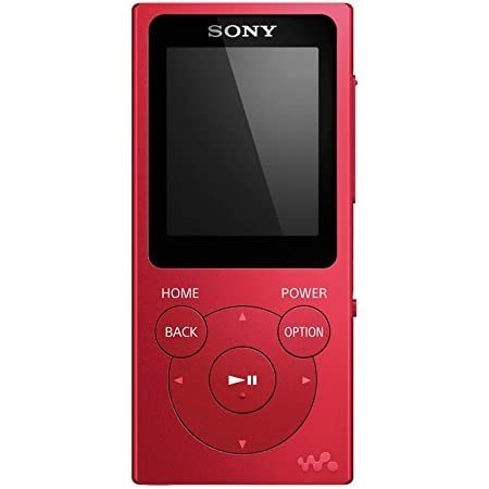 Odtwarzacz MP3 Sony Walkman NW-E394B, 8 GB, czerwony Sony | Odtwarzacz MP3 | Walkman NW-E394B MP3 | Pamięć wewnętrzna 8 GB | Łąc