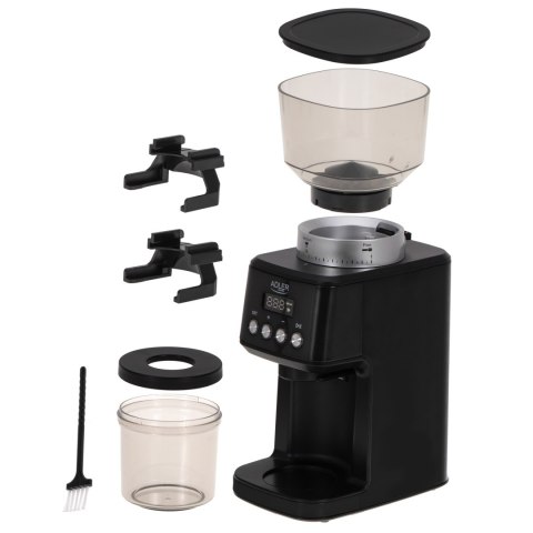 Młynek do kawy Adler Burr | AD 4300 | 180 W | Pojemność ziaren kawy 300 g | Czarny