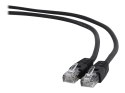 Cablexpert | Patch cord | UTP Cat6 | PVC AWG 26 (7 x 0,15 mm drut) | 5 m | Czarny