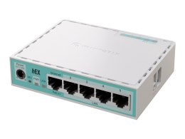 MikroTik RouterBOARD hEX | E50UG | 10/100/1000 Mbit/s | Porty Ethernet LAN (RJ-45) 5 | Obsługa sieci mesh Nie | MU-MiMO Nie | Br