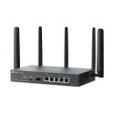 Omada 4G+ Cat6 AX3000 Gigabit VPN Router | ER706W-4G | 802.1q | 10/100/1000 Mbit/s | Mesh Support Yes | MU-MiMO Yes | Antenna ty