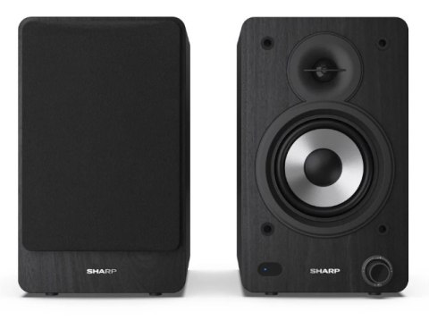 Sharp CP-SS30 Głośniki półkowe, czarny Sharp | Głośniki | CP-SS30(BK) Półka | 60 W | Bluetooth | Czarny | Połączenie bezprzewodo