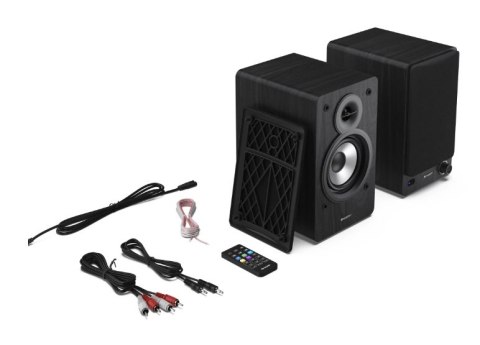 Sharp CP-SS30 Głośniki półkowe, czarny Sharp | Głośniki | CP-SS30(BK) Półka | 60 W | Bluetooth | Czarny | Połączenie bezprzewodo