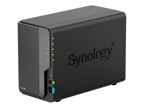 Synology | Towarowa Jednostka Dyskowa | DS224+ | do 2 dysków HDD/SSD | Intel Celeron | J4125 | Częstotliwość procesora 2.0 GHz |