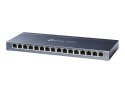 TP-LINK | 16-portowy przełącznik gigabitowy | TL-SG116 | Niezarządzalny | Desktop | Ilość portów 1 Gb/s (RJ-45) | Ilość portów 1
