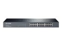 TP-LINK | 24-portowy gigabitowy przełącznik do montażu w stelażu | TL-SG1024 | Niezarządzalny | Do montażu w stelażu | Ilość por