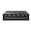 TP-LINK | 5-Portowy przełącznik biurkowy | LS1005G | Niezarządzalny | Biurkowy | Ilość portów 1 Gb/s (RJ-45) | Ilość portów SFP 