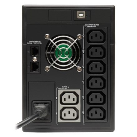 Tripp Lite Tower Tripp lite Tower Line-Interactive SMX1500LCDT 1500VA, 900W, 6x UPS C13, 2x Surge-only C13, USB, RJ45, sinusoida