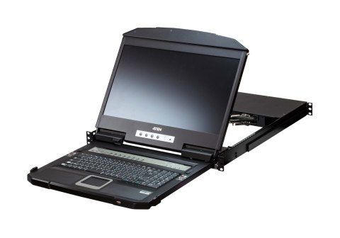 Aten CL3884NW-ATA-AG 4-portowy przełącznik KVM USB HDMI Multi-View Dual Rail WideScreen LCD | Aten