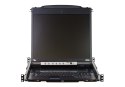 Aten CL5808N-ATA-AG 8-Port PS/2-USB VGA Dual Rail 19" Konsola KVM LCD z portem Daisy-Chain | Aten