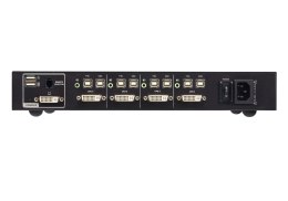 Aten CS1184D4C-AT-G 4-portowy przełącznik KVM USB DVI z funkcją CAC, zgodny z PSD PP v4.0 | Aten