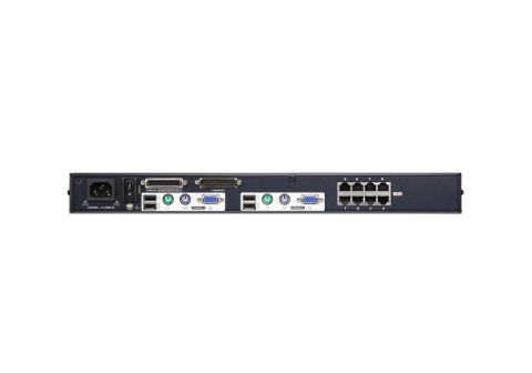 Aten KH2508A-AX-G 2-konsolowy, 8-portowy przełącznik KVM Cat 5 z portem Daisy-Chain | Aten