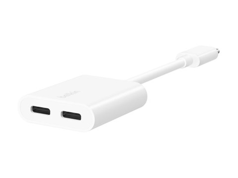 Belkin | Żeński | 24-pinowy USB-C | Męski | Biały | 24-pinowy USB-C | 14 m