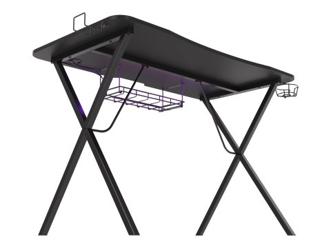 Biurko Genesis Holm 200 RGB z ergonomicznymi narożnikami prostokątnymi