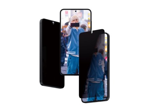 Black Transparent Samsung Galaxy S24+ Polyethylene terephthalate (PET) Silicone, tempered glass, polyethylene terephthalate (PET