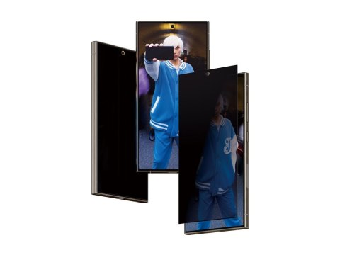 Black Transparent Samsung Galaxy S24 Ultra Polyethylene terephthalate (PET) Silicone, tempered glass, polyethylene terephthalate