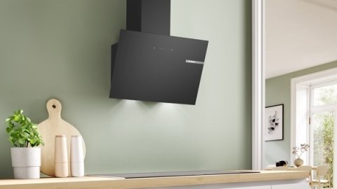 Bosch | Okap | DWK65DK60 | Montaż na ścianie | Klasa energooszczędności A | Szerokość 59 cm | 430 m³/h | Sterowanie elektroniczn