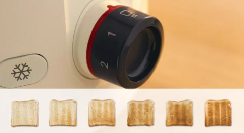 Bosch TAT2M127 MyMoment Compact toaster, 950 W, 2 slots, Beige