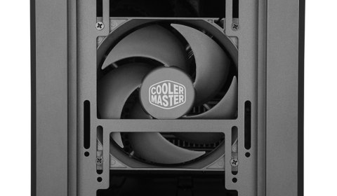 Cooler Master Silencio S400 with Steel side panel Black Mini ITX, Micro ATX Power supply included No