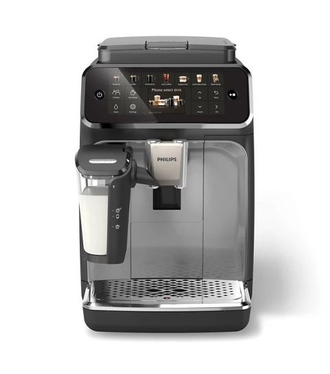 Espresso Machine | EP4446/70 | Pump pressure 15 bar | Built-in milk frother | Fully Automatic | 1500 W | Black/Silver