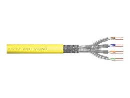 Kabel instalacyjny Digitus CAT 7A S-FTP, 1500 MHz Cca, AWG 22/1, 1000 m, SX, żółty | Digitus