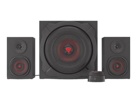 GENESIS Helium 610BT Głośniki komputerowe, przewodowe, Bluetooth, Czarny | Genesis | Helium 610BT | Bluetooth | Czerwony/czarny 