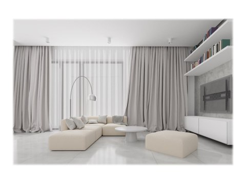 Goobay | Uchwyt ścienne | TV Wall Mount Pro FIXED (XL) | Czarny