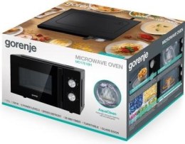 Gorenje | MO17E1BH | Kuchenka mikrofalowa | Wolnostojąca | 17 L | 700 W | Czarny