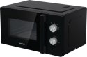 Gorenje | MO17E1BH | Kuchenka mikrofalowa | Wolnostojąca | 17 L | 700 W | Czarny
