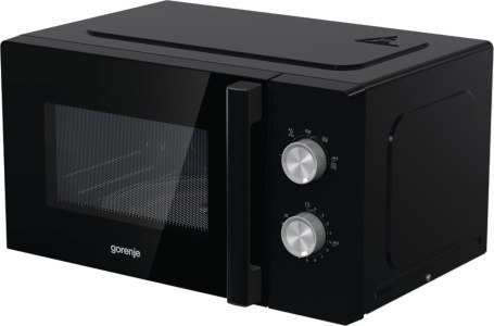 Gorenje | MO17E1BH | Kuchenka mikrofalowa | Wolnostojąca | 17 L | 700 W | Czarny