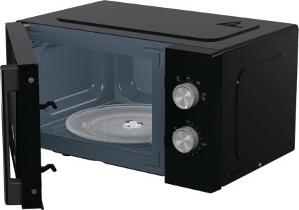 Gorenje | MO17E1BH | Kuchenka mikrofalowa | Wolnostojąca | 17 L | 700 W | Czarny