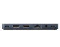 Koncentrator HyperDrive Dual USB-C 7-w-2 z uniwersalnym adapterem USB-C dla MacBook Air/Pro 2016-2020 | Porty Ethernet LAN (RJ-4