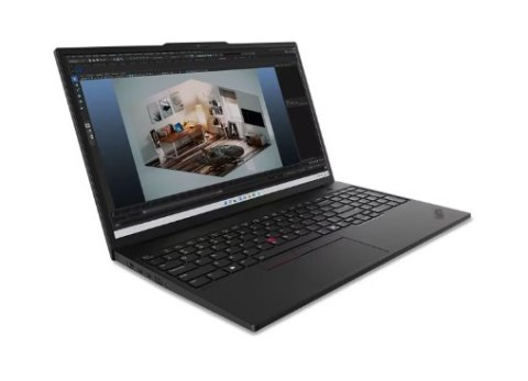 Lenovo ThinkPad P16s Gen 3 | Czarny | 16 " | IPS | WUXGA | 1920 x 1200 pikseli | Anti-glare | Intel Core U7 | 155H | 32 GB | SO-