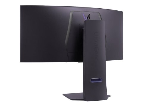 LG | Zakrzywiony monitor do gier | 34GS95QE-B | 34 " | OLED | Ultra-WQHD | 21:9 | 240 Hz | 0,03 ms | 3440 x 1440 pikseli | 275 c
