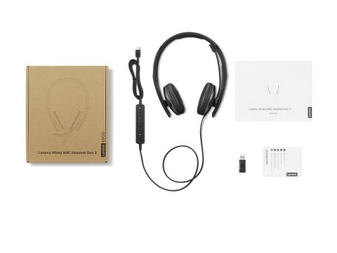 Lenovo USB-A Wired Stereo Headset Gen 2