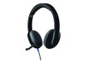 Logitech | Zestaw słuchawkowy | H540 | Nauszny USB Typ-A | Czarny