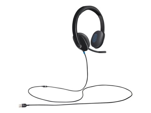 Logitech | Zestaw słuchawkowy | H540 | Nauszny USB Typ-A | Czarny
