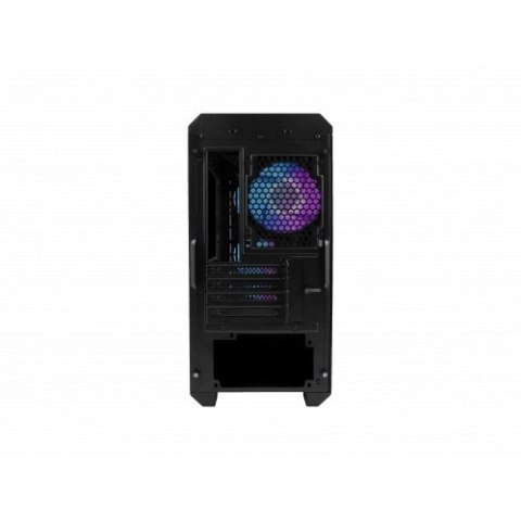 Obudowa GENESIS IRID 503 ARGB, Micro Tower, 2xUSB 2.0, 2x Jack, 1xUSB 3.0, Czarny | Genesis | IRID 503 ARGB | Czarny | ATX | Zas