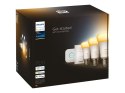 Philips Hue | WA Starter Kit 11W A60 E27 3szt, Bridge, Switch | E27 | 11 W | Ciepła do chłodnej bieli 2200-6500K + 16 milionów k