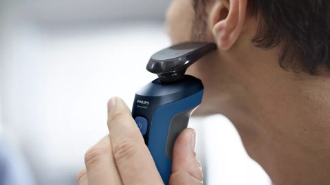 Philips S5466/17 Elektryczna golarka, na mokro i na sucho, królewska niebieskość Philips