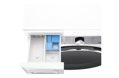 Pralka LG F2WR909P3W | Efektywność energetyczna A-10% | Pojemność 9 kg | Prędkość wirowania 1200 RPM | Klasa A++ | Funkcja pary 