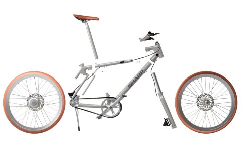 Sharp Hybrid E-Bike | 250 W | 21 " | 24 miesiące | Srebrny